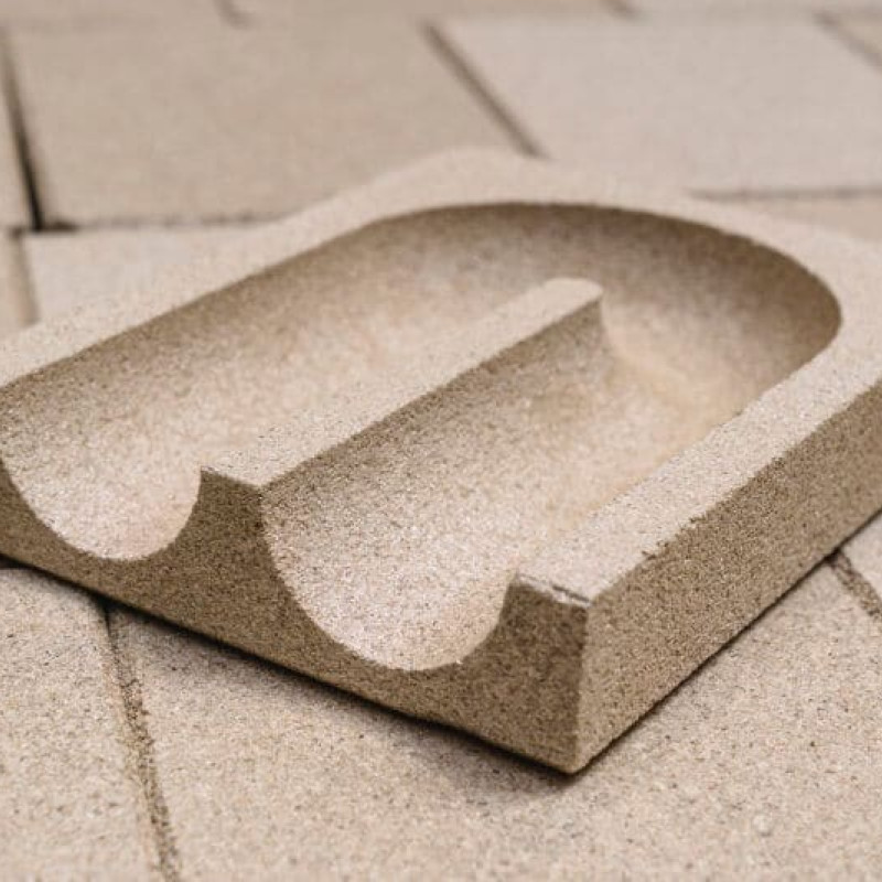 Vermiculite CNC Formteile