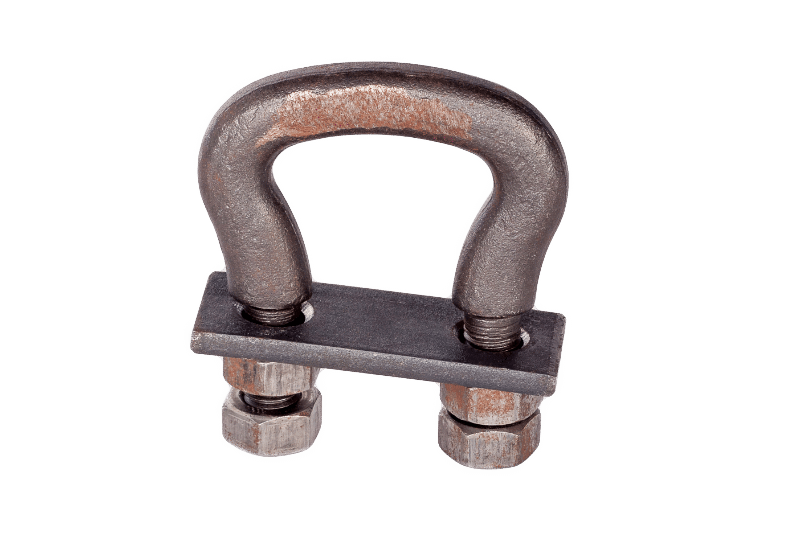 Round steel chains