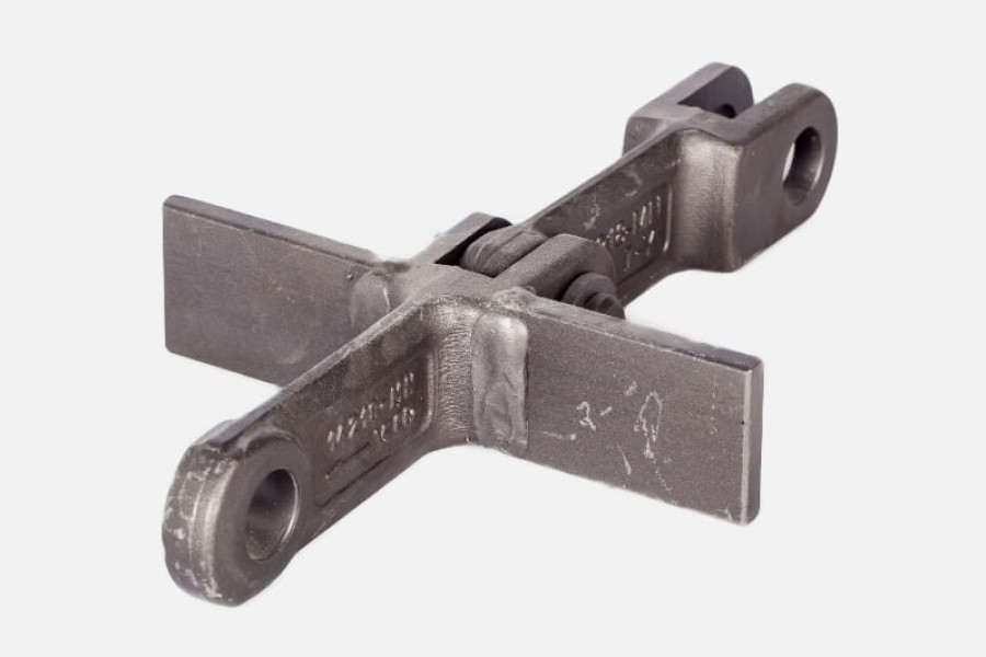 Trough conveyor chains
