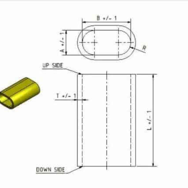 Ovale Isolierspeiser
