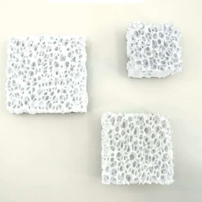 Ceramic foam filters