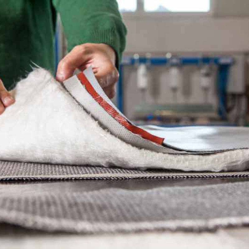 Hochtemperatur Gewebe und Textilien